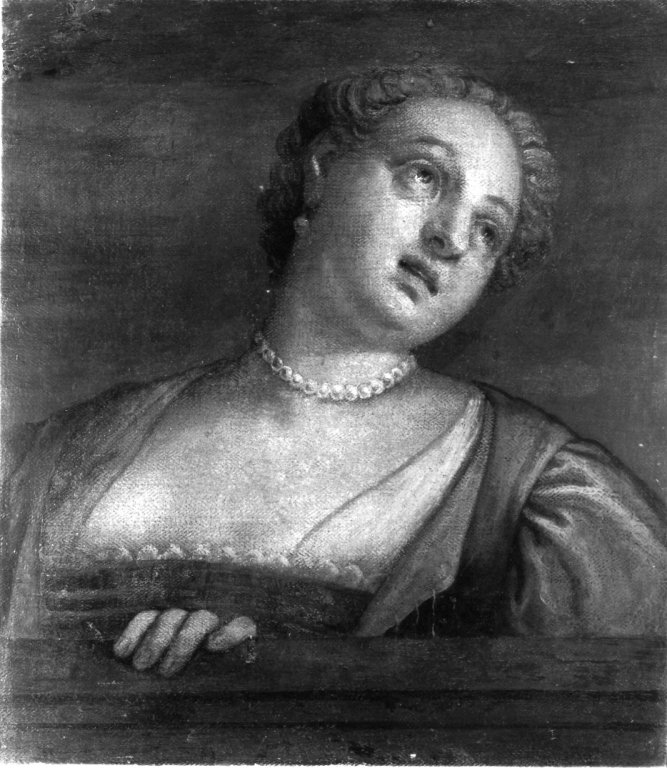donna al davanzale (dipinto) by Caliari Paolo detto Paolo Veronese (seconda met&